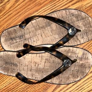 Michael Kor flip flops